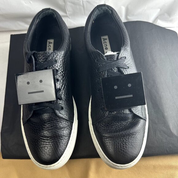 Acne Studios Leather Low Top Sneakers